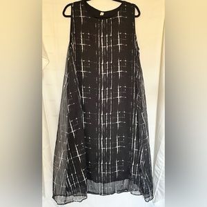 Yip in yichu Summer dress woman’s size XXL scarf type fully lined